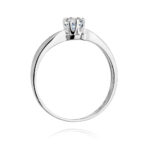 Inel Aur 14K cu Diamant 0.40 ct - Imagine 6
