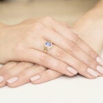 Inel Aur 14K cu Tanzanit 0.70 ct - Imagine 4