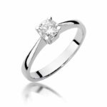 Inel Aur 14k cu Diamant 0.50 ct - Imagine 4