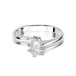 Inel Aur 14k cu Diamant 0.50 ct - Imagine 6