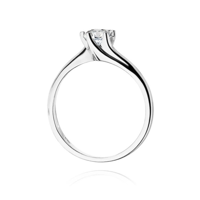 Inel Aur 14k cu Diamant 0.50 ct - Imagine 7