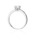 Inel Aur 14k cu Diamante 0.40 ct - Imagine 7