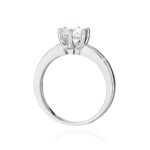 Inel Aur 14k cu Diamante 0.70 ct - Imagine 7