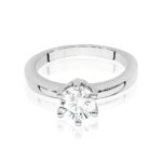 Inel Aur 14k cu Diamante 0.70 ct - Imagine 6