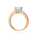 Inel Aur 14k cu Diamante 0.70 ct - Imagine 11