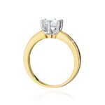 Inel Aur 14k cu Diamante 0.70 ct - Imagine 3