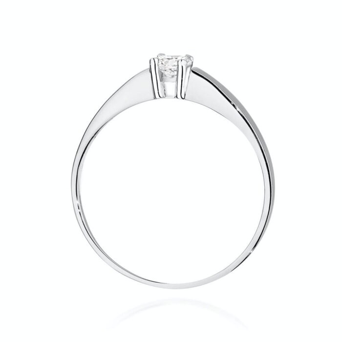 Inel Aur 14K cu Diamant 0.25 ct - Imagine 6