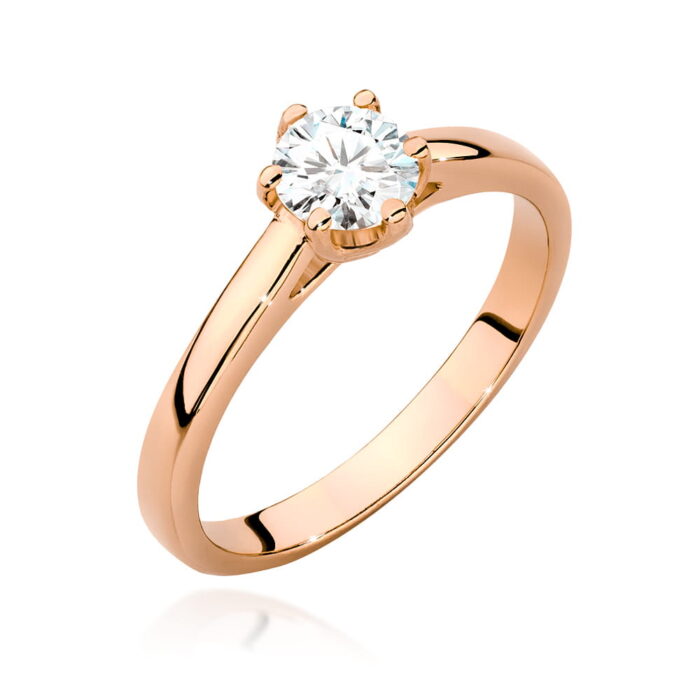 Inel Aur 14K cu Diamant 0.50 ct - Imagine 7