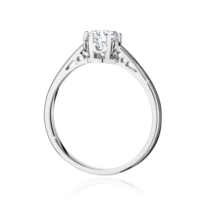 Inel Aur 14K cu Diamant 0.50 ct - Imagine 3