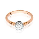 Inel Aur 14K cu Diamant 0.50 ct - Imagine 8