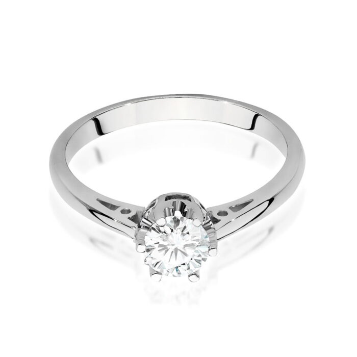 Inel Aur 14K cu Diamant 0.50 ct - Imagine 2