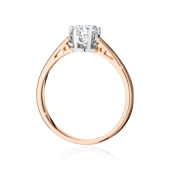 Inel Aur 14K cu Diamant 0.50 ct - Imagine 9