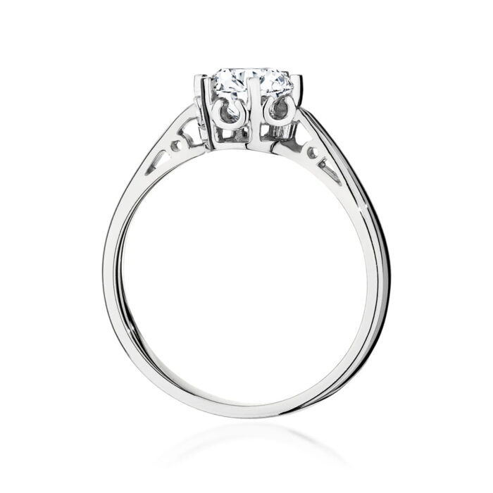 Inel Aur 14K cu Diamant 0.70 ct - Imagine 6
