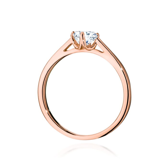 Inel Aur 14K cu Diamant 0.50 ct - Imagine 9