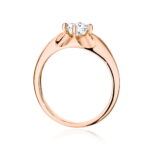 Inel Aur 14K cu Diamant 0.50 ct - Imagine 9