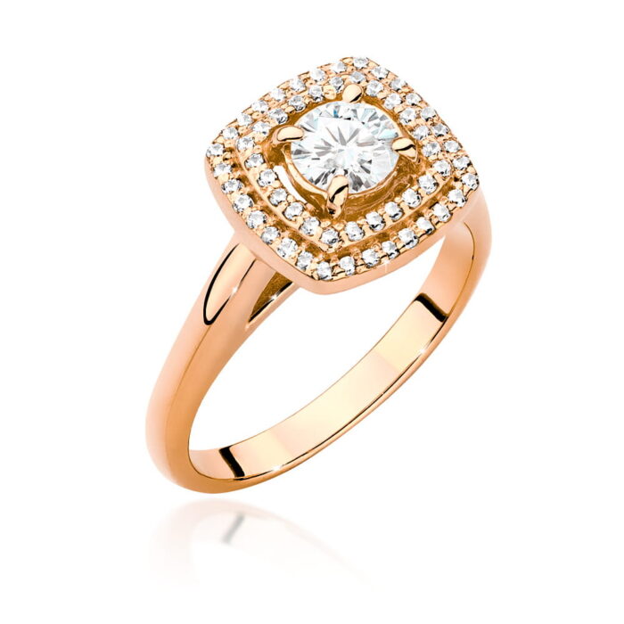 Inel Aur 14k cu Diamant 0.50 ct - Imagine 7