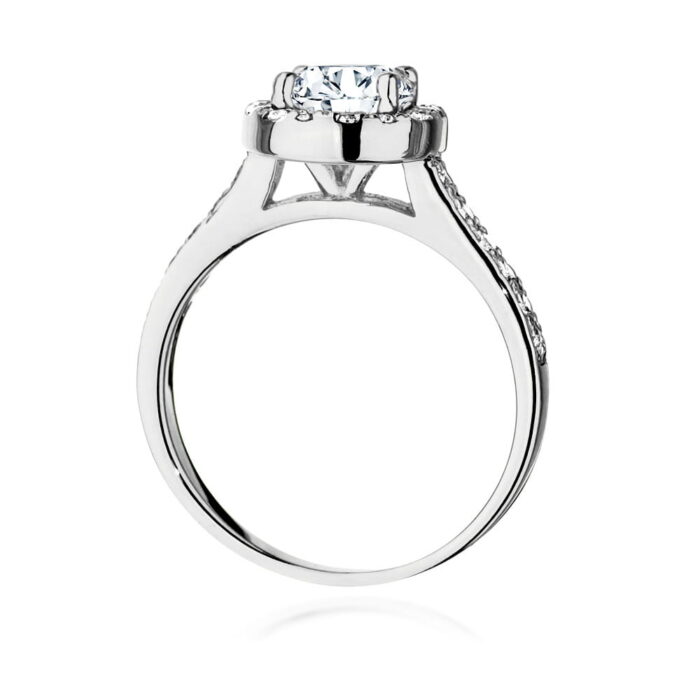 Inel Aur 14k cu Diamante 0.92ct - Imagine 6
