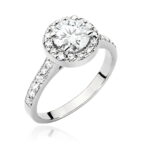 Inel Aur 14k cu Diamante 0.92ct - Imagine 4