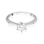 Inel Aur 14K cu Diamant 0.70 ct - Imagine 2