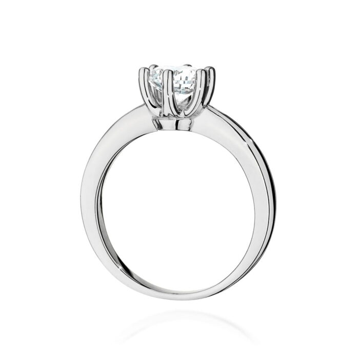 Inel Aur 14k cu Diamant 0.70 ct - Imagine 6