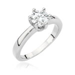 Inel Aur 14k cu Diamant 0.70 ct - Imagine 4
