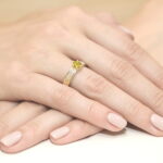 Inel Aur 14K cu Citrine 0.50 ct - Imagine 7