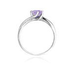 Inel Aur 14K cu Tanzanit 0.50 ct si Diamante 0.05 ct - Imagine 7