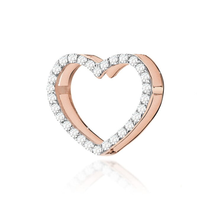 Pandantiv  Aur 14K cu Diamante 0.15 ct - Imagine 5