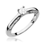 Inel Aur 14K W0009 Diamant Cultivat 0.30ct - Imagine 9