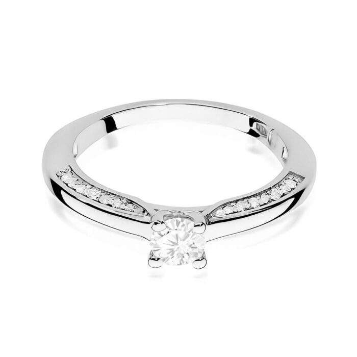 Inel Aur 14K W0009 Diamant Cultivat 0.30ct - Imagine 10