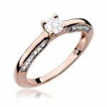 Inel Aur 14K W0009 Diamant Cultivat 0.30ct - Imagine 5