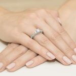 Inel Aur 14K W0023 Diamant Cultivat 0.70ct - Imagine 12