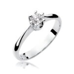 Inel Aur 14K W0036 Diamant Cultivat 0.25ct - Imagine 9