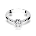 Inel Aur 14K W0036 Diamant Cultivat 0.25ct - Imagine 10