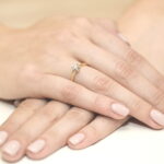 Inel Aur 14K W0036 Diamant Cultivat 0.25ct - Imagine 4
