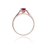 Inel Aur 14K cu Rubin 0.60 ct - Imagine 12