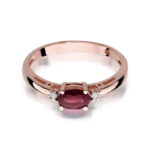 Inel Aur 14k cu Rubin 0.70 ct - Imagine 9
