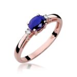 Inel Aur 14K cu Safir 0.70 ct - Imagine 8