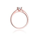 Inel Aur 14k cu Diamant 0.08 ct - Imagine 10