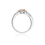 Inel Aur 14K cu Morganit 0.40 ct si Diamante Naturale 0.03 ct - Imagine 7
