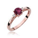 Inel Aur 14K cu Rubin 0.60ct - Imagine 8