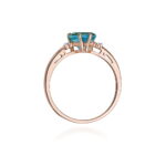 Inel Aur 14K cu Topaz 1.20 ct - Imagine 10