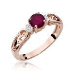 Inel Aur 14K cu Rubin 0.60 ct - Imagine 8