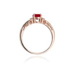 Inel Aur 14K cu Rubin 0.60 ct - Imagine 10