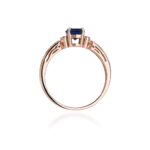 Inel Aur 14K cu Safir 0.50 ct - Imagine 10