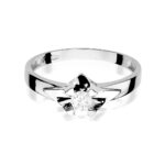 Inel Aur 14K W0155 Diamant Cultivat 0.25ct - Imagine 10