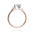 Inel Aur 14K W0155 Diamant Cultivat 0.30ct - Imagine 7