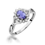 Inel Aur 14K W0182 Tanzanit 0.40ct - Imagine 9