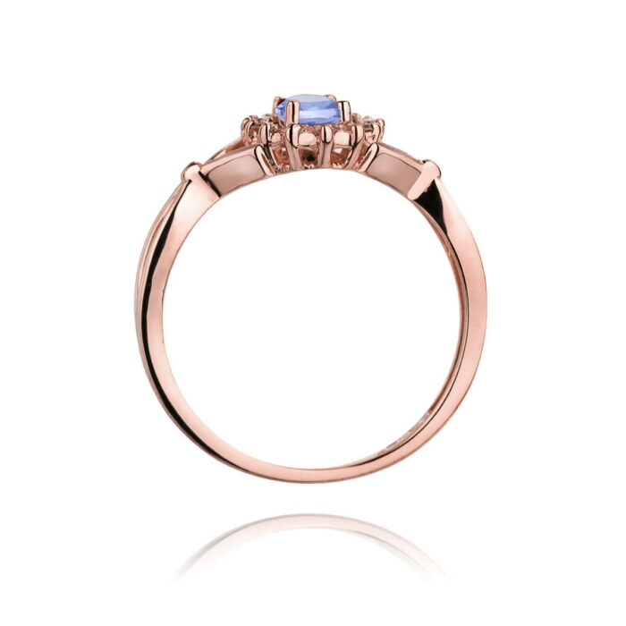 Inel Aur 14K W0182 Tanzanit 0.40ct - Imagine 7