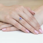 Inel Aur 14K W0182 Tanzanit 0.40ct - Imagine 8